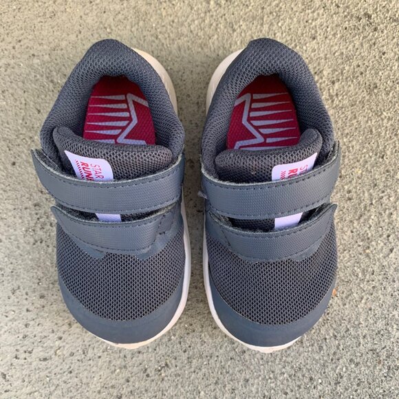 NIKE Star Runner Sneakers Toddler 6 6C Black Blue Running Shoes Unisex Girl Boys - Picture 4 of 9